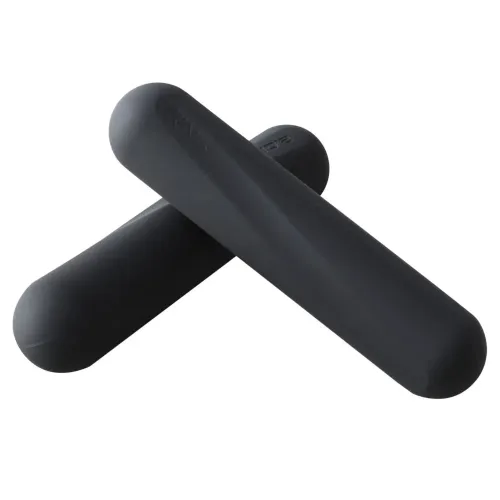 RING pilates fitnes bucice-silikon 1x2 kg black RX LKW-684-2 kg